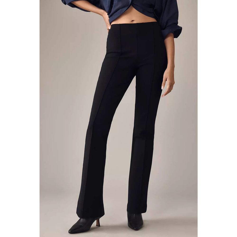 NEW with SEWING FLAW Anthropologie The Margot Kick-Flare Cropped Pants by Maeve